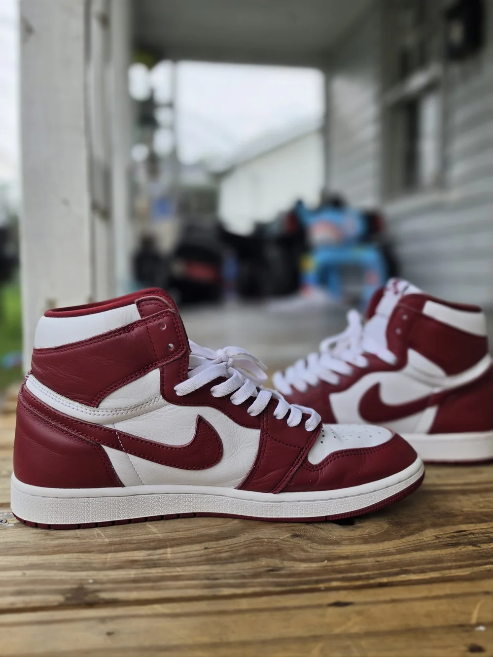 Jordan 1 Retro High OG Artisanal Team Red Size (11) mens